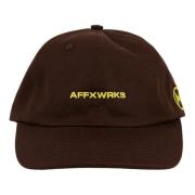 Affxwrks Brun Hatt Ss24Ac03B Brown, Herr