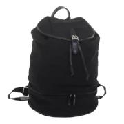 Bally Pre-owned Pre-owned Nylon ryggsckar Black, Dam