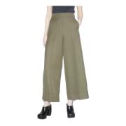 Odeeh Vida Ben Culotte Byxor med Fickor Green, Dam