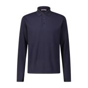 Herno Klassisk Polo Skjorta Blue, Herr