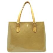 Louis Vuitton Vintage Pre-owned Canvas axelremsvskor Beige, Dam