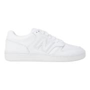 New Balance Vita Lädersneakers för Kvinnor White, Dam