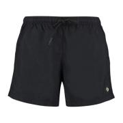 Marcelo Burlon Svarta Badshorts Ss22 Black, Herr