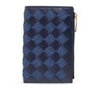 Bottega Veneta Plånbok med deniminsatser Blue, Dam