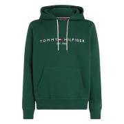 Tommy Hilfiger Grön Ornamental Logo Hoodie Green, Herr