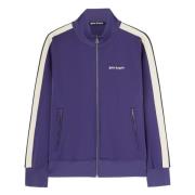 Palm Angels Navy Blue Classic Logo Track Jacket Blue, Herr