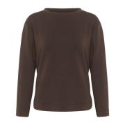 InWear Gincentiw Crewneck Sweatshirt - Americano Brown, Dam