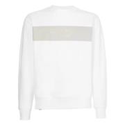 Calvin Klein Jeans Hoodie White, Herr