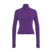 Crush Lila Stickat Aw24 Purple, Dam