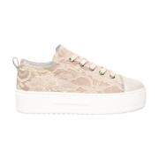 Nerogiardini Låga Sneakers Beige, Dam