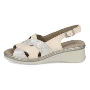 Pitillos Esparto wedges Beige, Dam