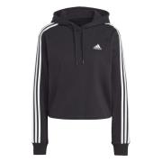 Adidas Essentials French Terry 3 Bandas Hoodie Black, Dam