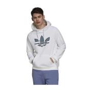 Bikkembergs Vit Bomull Hoodie Klassisk Crewneck Stil White, Herr