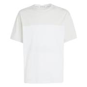 Calvin Klein Colorblock T-shirt White, Herr