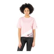 Champion Kortärmad T-shirt Pink, Dam