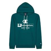 Champion Hoodie Green, Herr