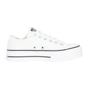 Converse Klassiska Canvas Skor White, Dam