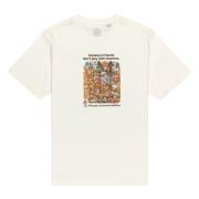 Element Sbxe Prevent SS Tees Wbs0 T-shirt Beige, Herr