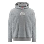 Kappa Giano Authentic Hoodie Gray, Herr