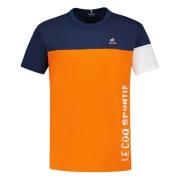 le coq sportif Saison T-shirt Orange, Herr