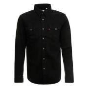 Levi's Standard Passform Western Skjorta Black, Herr