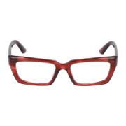 Miu Miu Rektangulära Acetatglasögon Red, Unisex