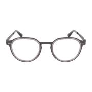 Mykita Modernt rund metallbågeglasögon Gray, Unisex