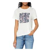 Pepe Jeans Brooklyn T-shirt White, Dam