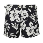 Tom Ford Svarta Polyamid Shorts Ss22 Black, Herr