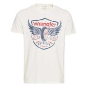 Wrangler T-shirt Beige, Herr