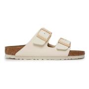 Birkenstock Arizona Birko-Flor Sandaler White, Dam