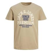 Jack & Jones Premium T-shirt Beige, Herr