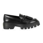 Stuart Weitzman Tassel Loafer Black, Dam