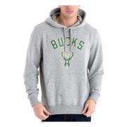 New Era Milwaukee Bucks Team Hoodie Gray, Unisex