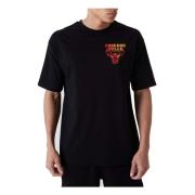 New Era Chicago Bulls NBA Neon Fade T-shirt Black, Herr