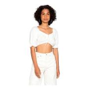 Vero Moda Top White, Dam