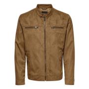 Only & Sons Fusk Mocka Jacka Brown, Herr