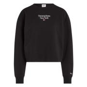 Tommy Jeans Hoodie Black, Dam