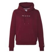 Tommy Jeans Hoodie Red, Dam