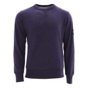 Calvin Klein Jeans Monogram Badge Grind Sweatshirt Purple, Herr