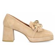 Alpe Vogue Heeled sandals Beige, Dam