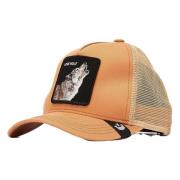 Goorin Bros Lone Wolf Truckin Cap Orange, Unisex