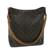 Louis Vuitton Vintage Pre-owned Canvas louis-vuitton-vskor Brown, Dam