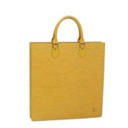 Louis Vuitton Vintage Pre-owned Laeder handvskor Yellow, Dam