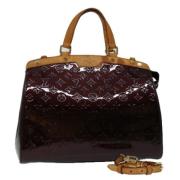 Louis Vuitton Vintage Pre-owned Laeder handvskor Brown, Dam