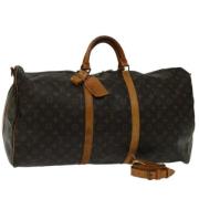 Louis Vuitton Vintage Pre-owned Canvas resvskor Brown, Dam