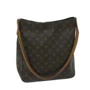 Louis Vuitton Vintage Pre-owned Canvas louis-vuitton-vskor Brown, Dam