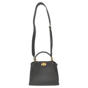 Fendi Vintage Pre-owned Laeder fendi-vskor Black, Dam