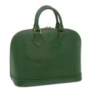 Louis Vuitton Vintage Pre-owned Laeder handvskor Green, Dam