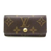 Louis Vuitton Vintage Pre-owned Canvas nyckelhllare Brown, Dam